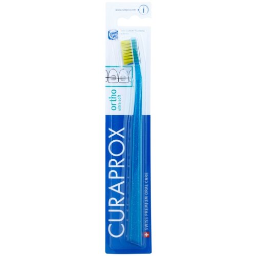 Curaprox Ortho Ultra Soft 5460 ortodontna zobna ščetka za uporabnike zobnih aparatov 1 kos Cene