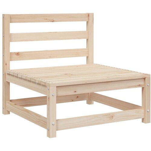  4-dijelni set vrtnih sofa od masivne borovine Slike