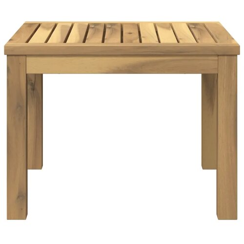  Stolić za kavu Bijela 50 x 48 5 x 36 cm Čvrsto drvo akacije - 50 x 48 5 x 36 cm Bijela Slike