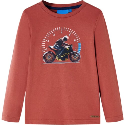 VidaXL Otro&amp;scaron;ka majica z dolgimi rokavi potisk motorja kana 92 Slike