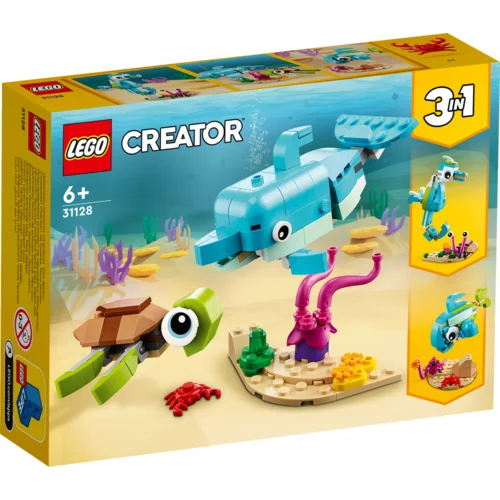 Lego Creator Delfin in želva (31128)