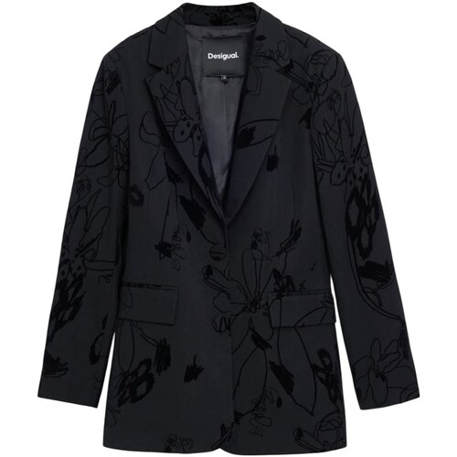 Desigual BLAZER_FLOCKARTY 25WWEW19 Crna Slike