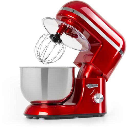 Klarstein Bella Elegance, kuhinjski aparat, 2000 W, 1,7 HP, 6 stupnjeva, 5 litrov, crveni Cijene