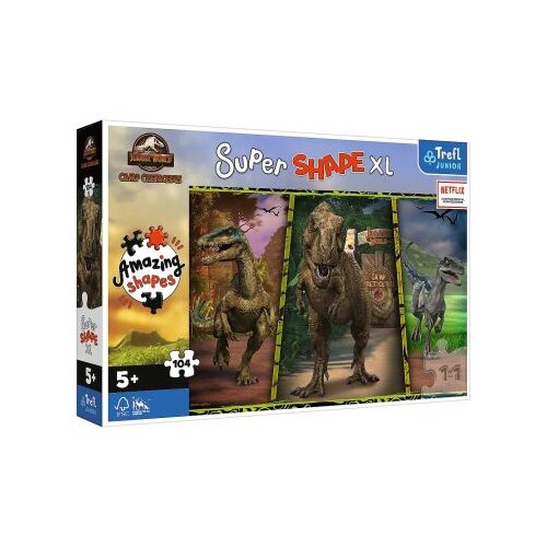 Trefl 50020 puzzle Konturna zagonetka 104 kom Dinosauri Cijene