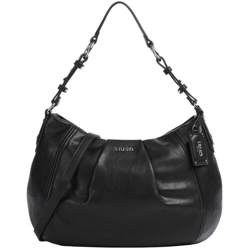 Liu Jo Torbe HOBO BAG AF6012 ES043 Črna Slike