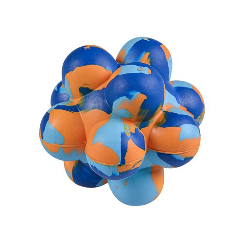 Duvo igračka za pse gumena lopta, bubble smash, m, 8.7x8.7x8.7cm Cene