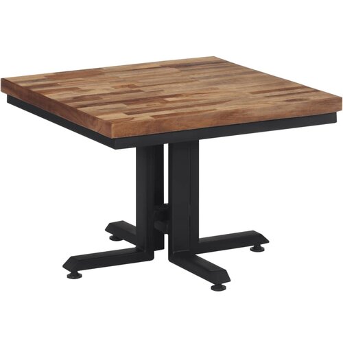 vidaXL Stolić za kavu 55x55x40 cm od masivne obnovljene tikovine Cijene