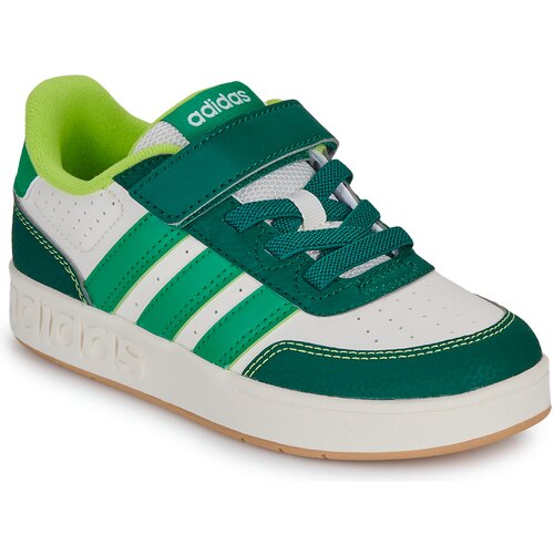 Adidas Patike za dečake Breakbase C, JR0206, Belo-zelene Slike