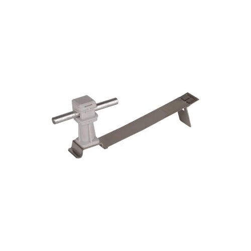 DEHN Držač krovnog vodiča FLEXIsnap StSt/K-siva H 36 mm Rd 8 mm s podupiračem za spojeve pločica 204937 DLH FS 8 H36 L170 GR V2A držač krovnog vodiča Slike