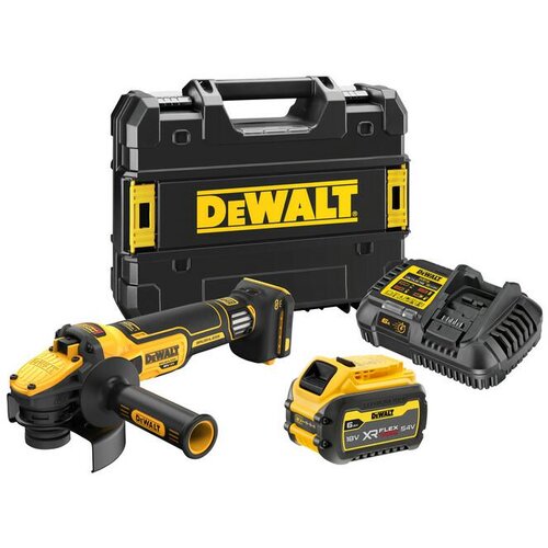 Dewalt KOTNI BRUSILNIK 18V​125mm 1x6.0Ah FLEXVOLT REG. RPM DCG409VST1, (21371125) Cene