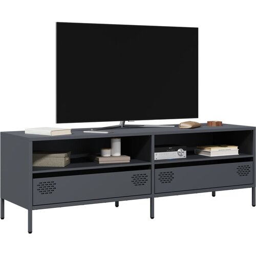 TV ormarić antracit 135 x 39 x 43,5 cm hladno valjani čelik Cijene