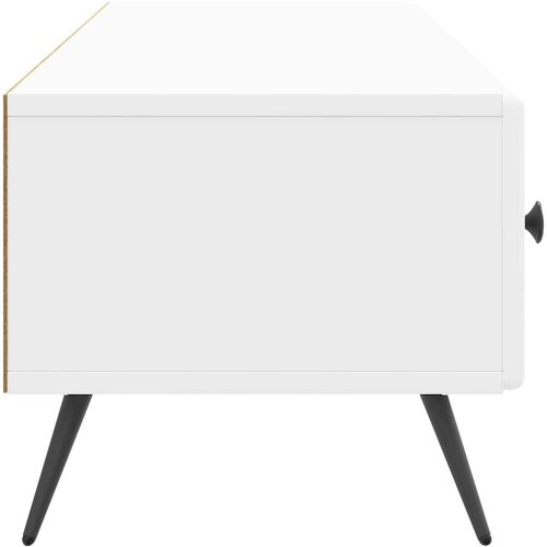  ormar s ladicama Bijela visokog sjaja 147 x 34 5 x 30 cm Slike