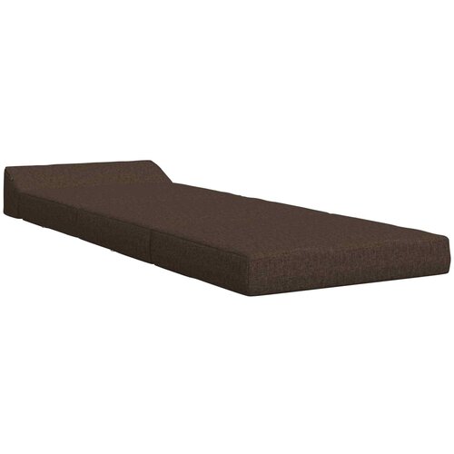 SOFA na razvlačenje Sivosmeđa 200 x 70 x 10 cm Tkanina Slike