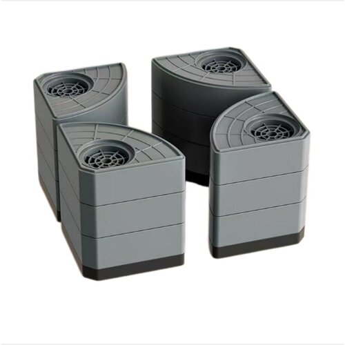 INF 4-delni komplet podstavkov za pralni stroj, 3-plastni, protizdrsni, (5000327126) Slike
