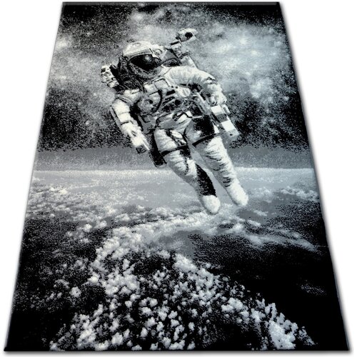 RugsX Preproge Preproga BCF FLASH 33454/170 - Astronavt 160x225 cm Črna Cene
