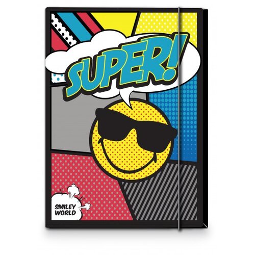 MAPA z elastiko Smiley A4 Cene