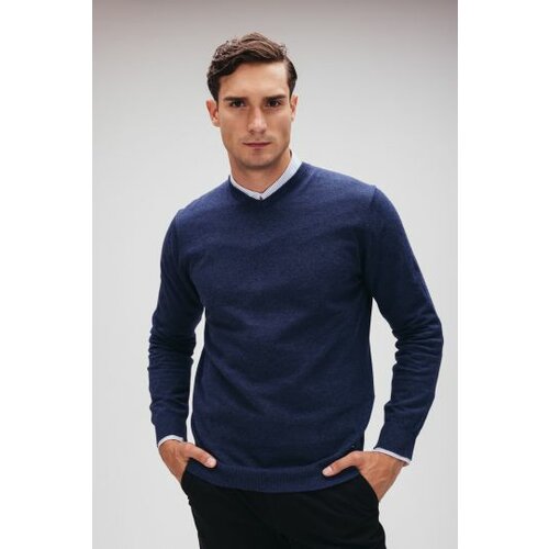 Legendww basic muški džemper v izrez 9133-7712-89 Cene