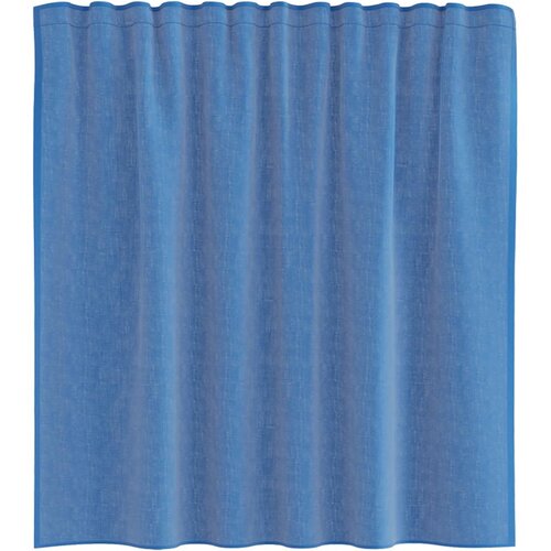 Voile zavjese s džepovima za &amp;scaron;ipke 2 kom. kraljevsko plave Plava 140 x 140 cm Slike
