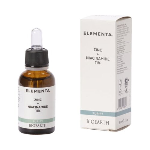 Bioearth ELEMENTA PURIFY cink + niacinamid 11% - 30 ml Cijene