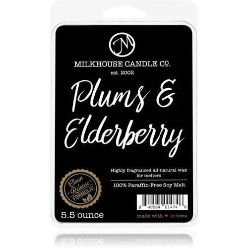 Milkhouse Candle Co. Creamery Plums & Elderberry vosak za aroma lampu 155 g Cijene