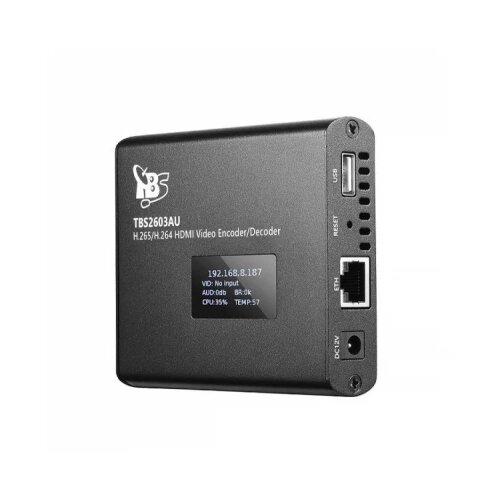TBS Video enkoder 2603V2, Crna Cene