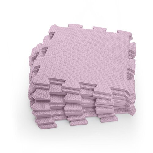 Zopa puzzle podloga od pjene 30 &amp;times; 30 cm (9 kom) Sugar Pink Slike