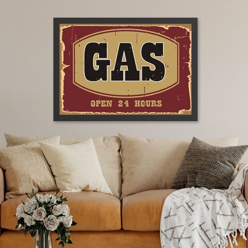 Wallity uramljena slika Gas, 35x45 cm Cene