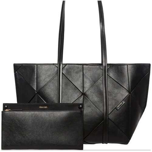 Calvin Klein Jeans Torbe Lv04f3548g Woven Medium Carryall Črna Cene