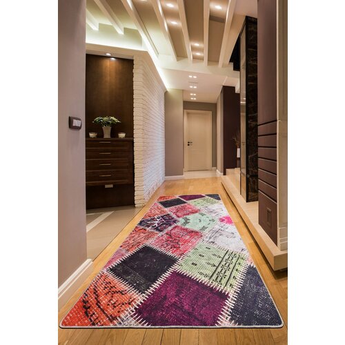  ally djt  multicolor hall carpet (80 x 150) Cene