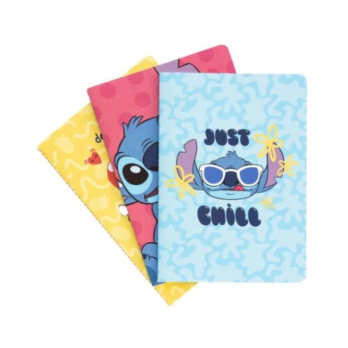 Grupo Erik Editores S. L. Lilo & Stitch - Sveska A5 set 3 - Disney, Stitch Stitch Tropical Cene