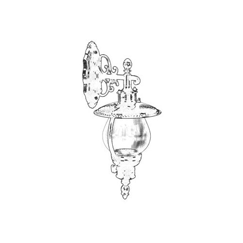 Opviq Vanjska zidna lampa BAP-68205-BSY, 56 cm, E27, 40W, IP65, Crna Slike
