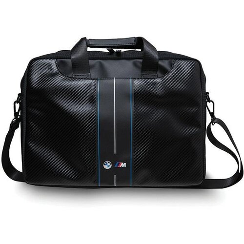 BMW TORBA ZA PRENOSNIK CARBON & BLUE STRIPE 16 ČRNO ETUI, (21922283) Cene