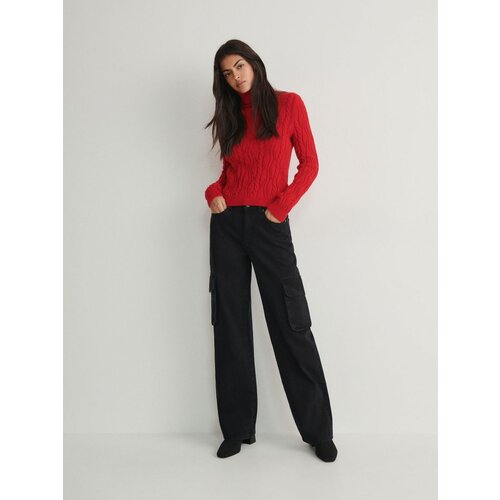 Reserved Ladies` sweater - rdeča Cene