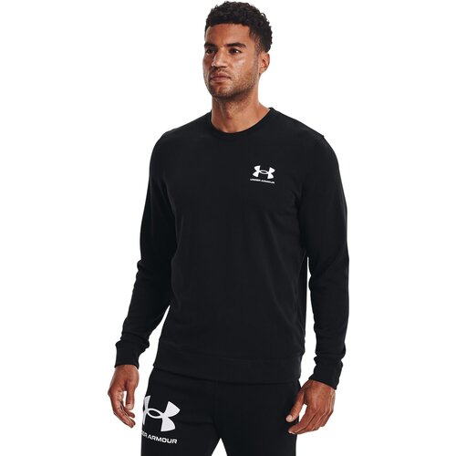Under Armour Moški pulover Rival Terry LC Crew Črna Cene