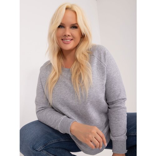 BASIC Feel Good Sweatshirt-RV-BL-6326.02X-gray Cene