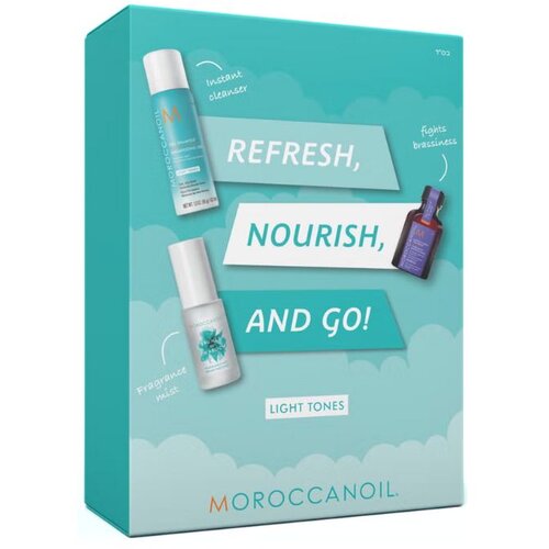 Moroccanoil set Refresh, Nourish & Go set LIGHT Cene