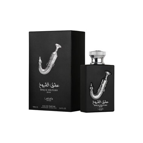 Lattafa Ishq Al Shuyukh Silver 100 ml parfemska voda unisex Slike