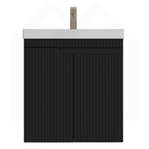Piramida Euridika 60LH lavabo sa ormarićem PINO/BLACK Cene