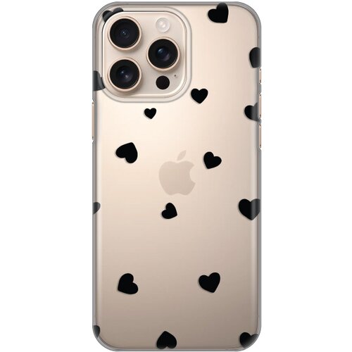  torbica silikonska print skin za iphone 16 pro max 6.9 hearts Cene