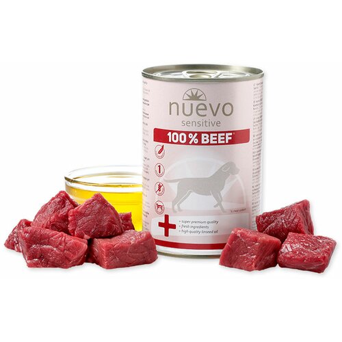Nuevo vlažna hrana za pse sensitive monoprotein beef 400 g Slike