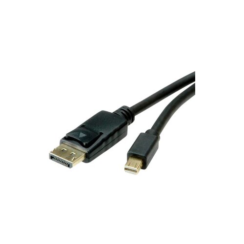 Roline DisplayPort priključni kabel 2.00 m 11.04.5815 sa zaštitom crna [1x muški konektor mini displayport - 1x muški konektor displayport] Cijene