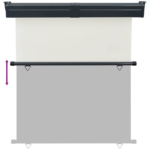  bočna tenda 175 x 250 cm krem Slike