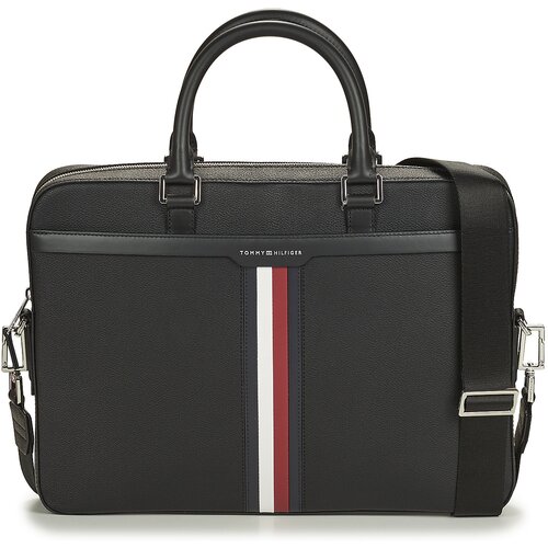 Tommy Hilfiger TH COATED CANVAS COMPUTER BAG Crna Cijene