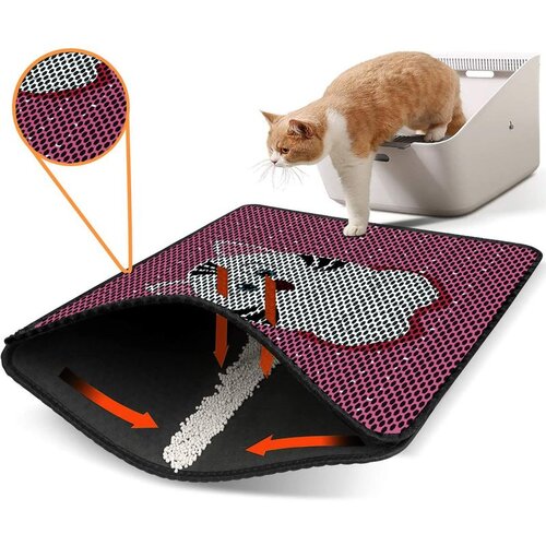 WALLXPERT Nrszn0025 multicolor cat litter mat Cene