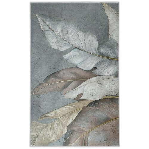 Mila Home Zeleni/sivi perivi tepih 120x180 cm Dusty Leaves – Cijene