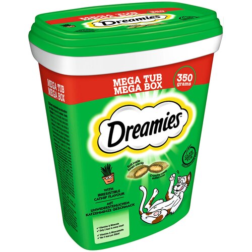Dreamies Megatub - Mačja meta (2 x 350 g) Slike