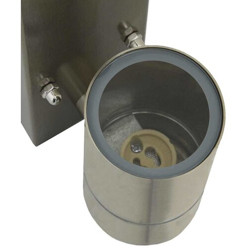  Vanjska zidna lampa Srebrno 6,5 x 10,5 x 16 cm Slike