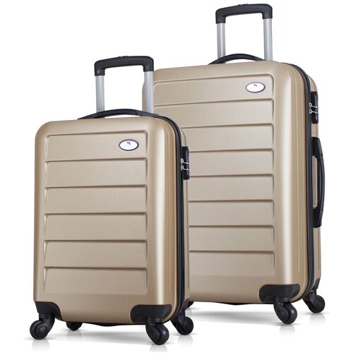Lucky Bees ruby - MV6370 gold suitcase set (2 pieces) Cene