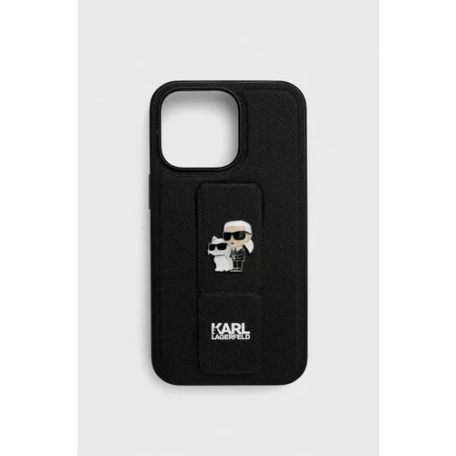 Karl Lagerfeld Etui za telefon iPhone 13 Pro / 13 6.1'' črna barva