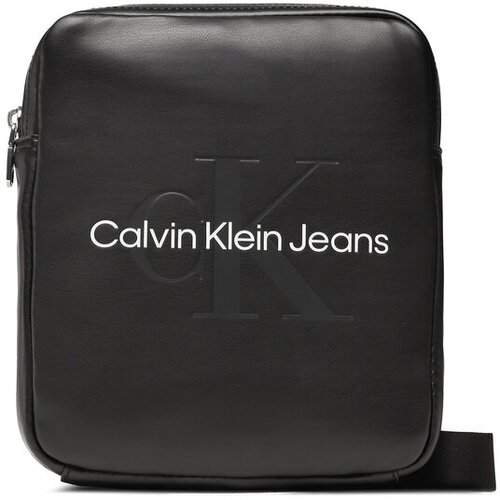 Calvin Klein Jeans Torba preko ramena dimno siva / crna / bijela Slike
